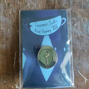 FF14 WHM Soul Stone enamel pin