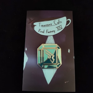 FF14 Machinist Soul Stone enamel pin