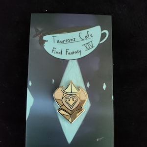FF14 Dancer Soul Stone enamel pin