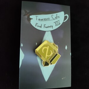 FF14 Gunbreaker Soul Stone enamel pin