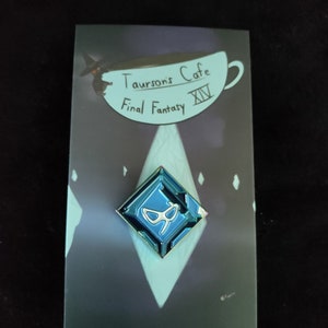 FF14 Blue Mage Soul Stone enamel pin