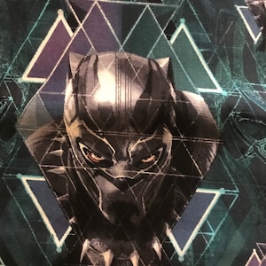 Marvels Black Panther fabric