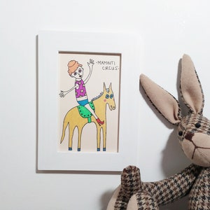 Original artwork, kids room design, Not Print, wall art, Hand painted artwork
