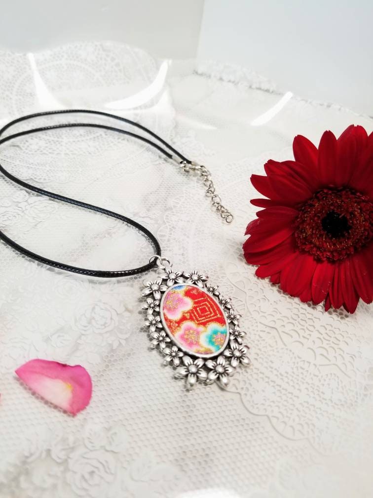 Japanese Kimono Jewelry Modern Japanese Jewelry Floral Etsy