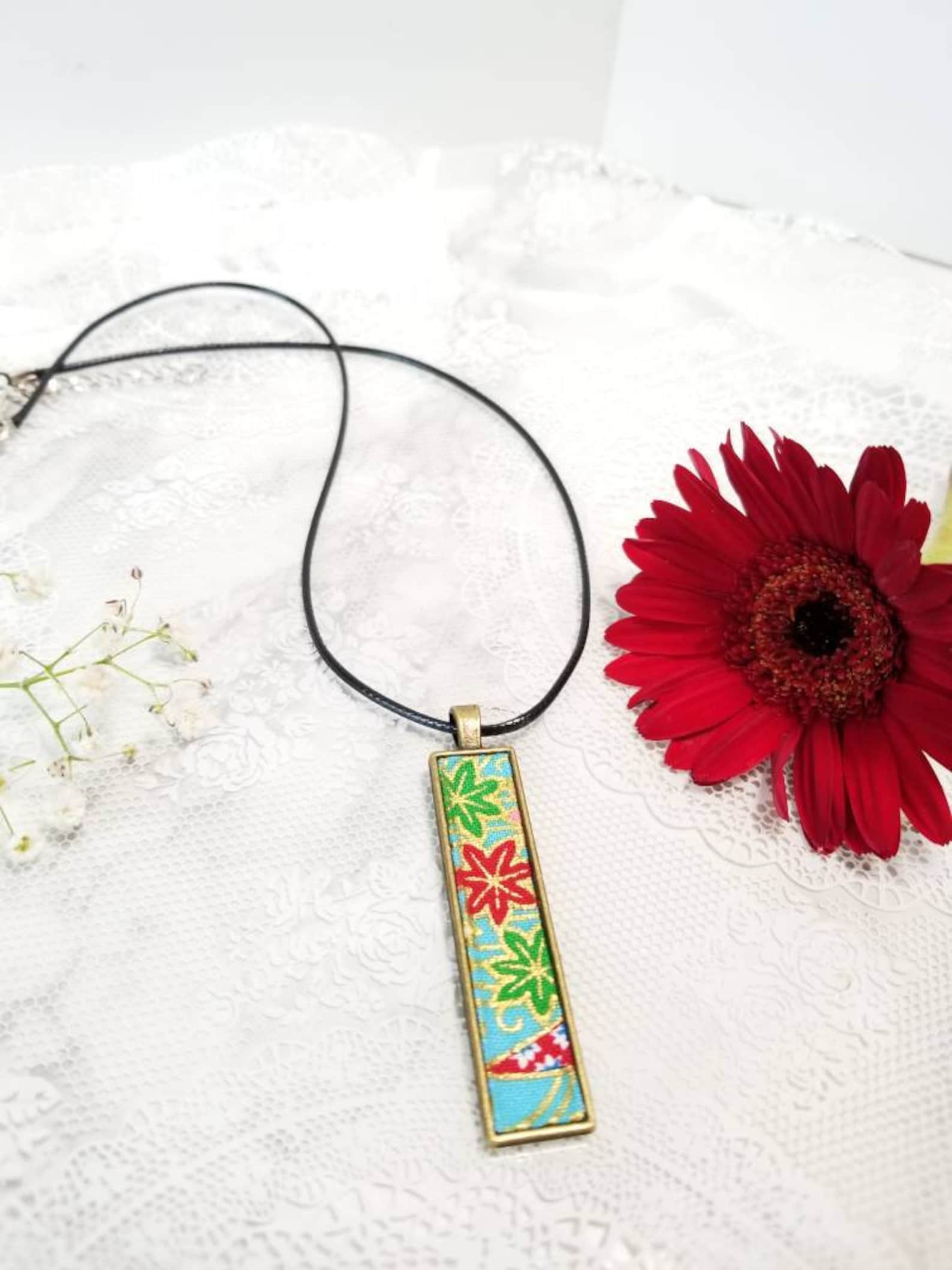 Japanese Kimono Jewelry Modern Japanese Jewelry Long Etsy