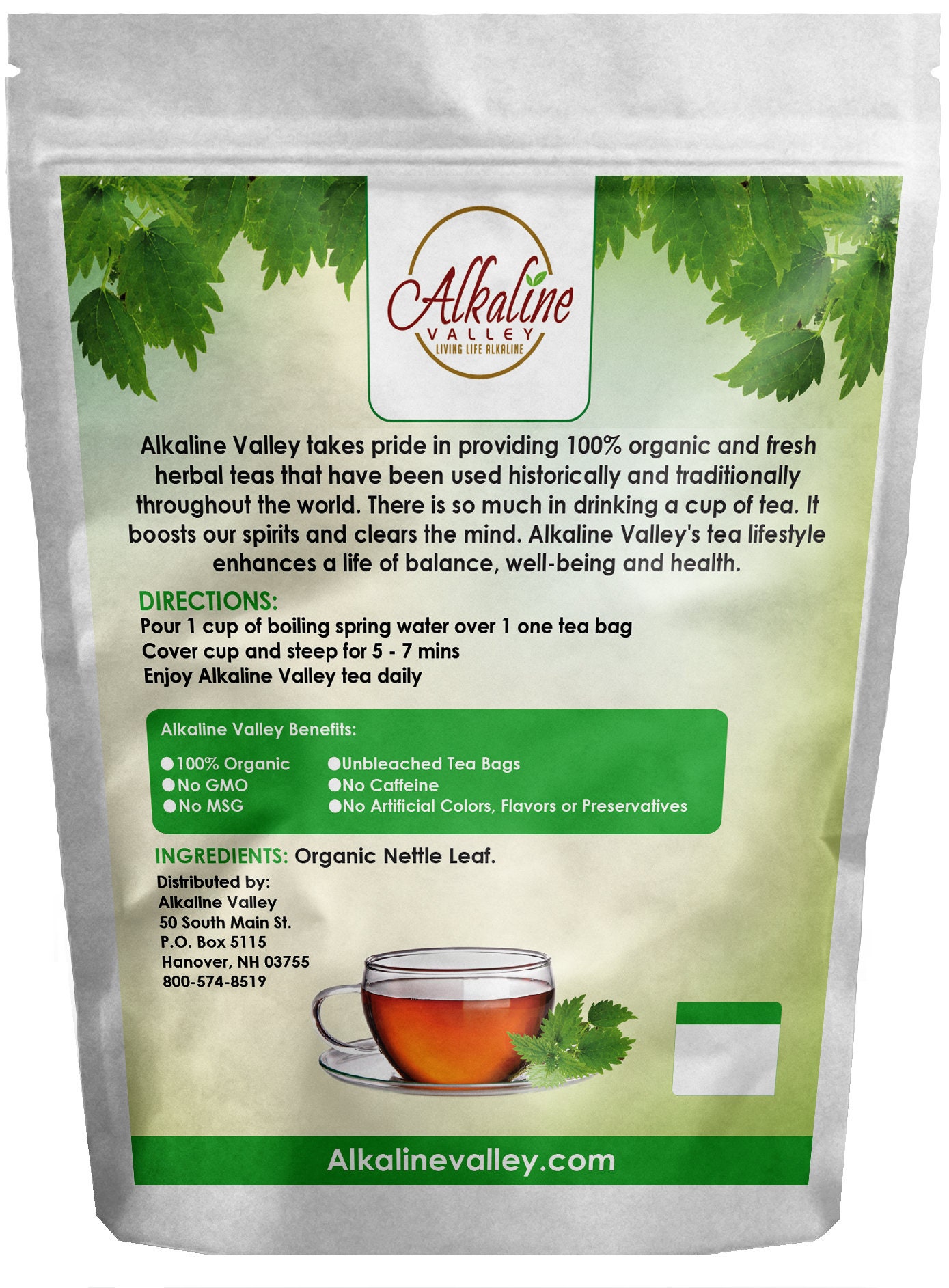 Nettle Leaf Tea or Ortiga Verde 100% Alkaline and Organic - Etsy
