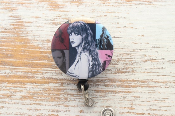 Taylor Swift Badge Holder Eras Tour Retractable Badge Reel POSTER
