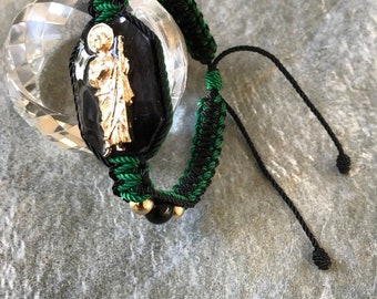 St. Judas/Virgin of Guadalupe bracelet Two in One// San Judas y Virgen de Guadalupe Brazalete en Uno