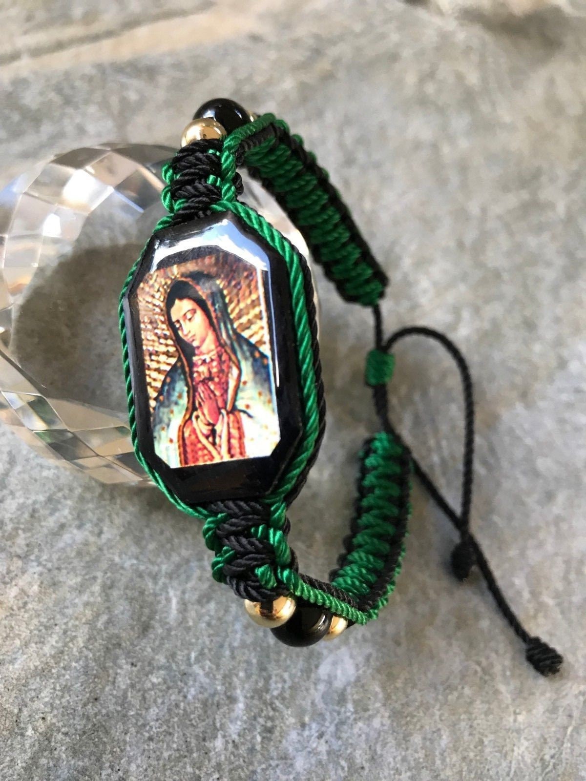 ZNTU 20 Pcs Virgin Mary San Judas Charms for Bracelets Virgencita Virgen de Guadalupe Beads Mexican Jewelry Rosary Pendant