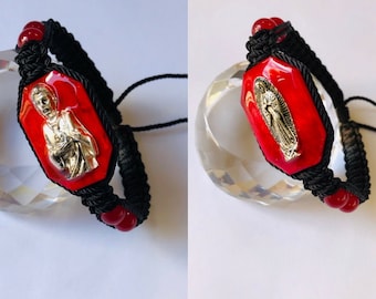 St. Judas/Virgin of Guadalupe bracelet
