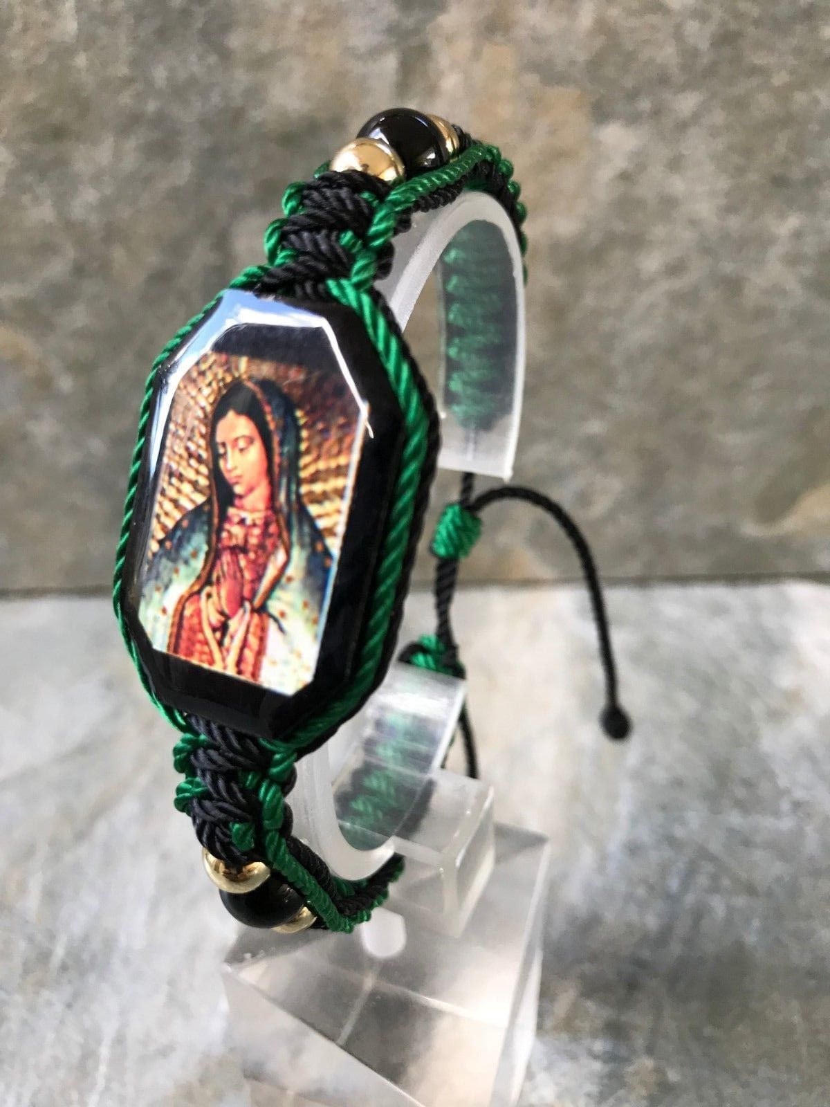 ZNTU 20 PCS Virgin Mary San Judas Charms for Bracelets Virgencita Virgen De  Guadalupe Beads Mexican Jewelry Rosary Pendant