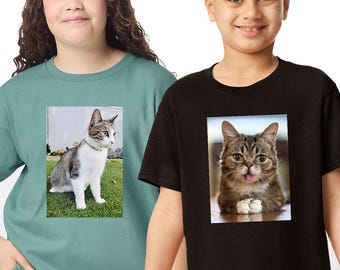 Custom Photo Youth T-Shirt: Personalized Kid's Tee