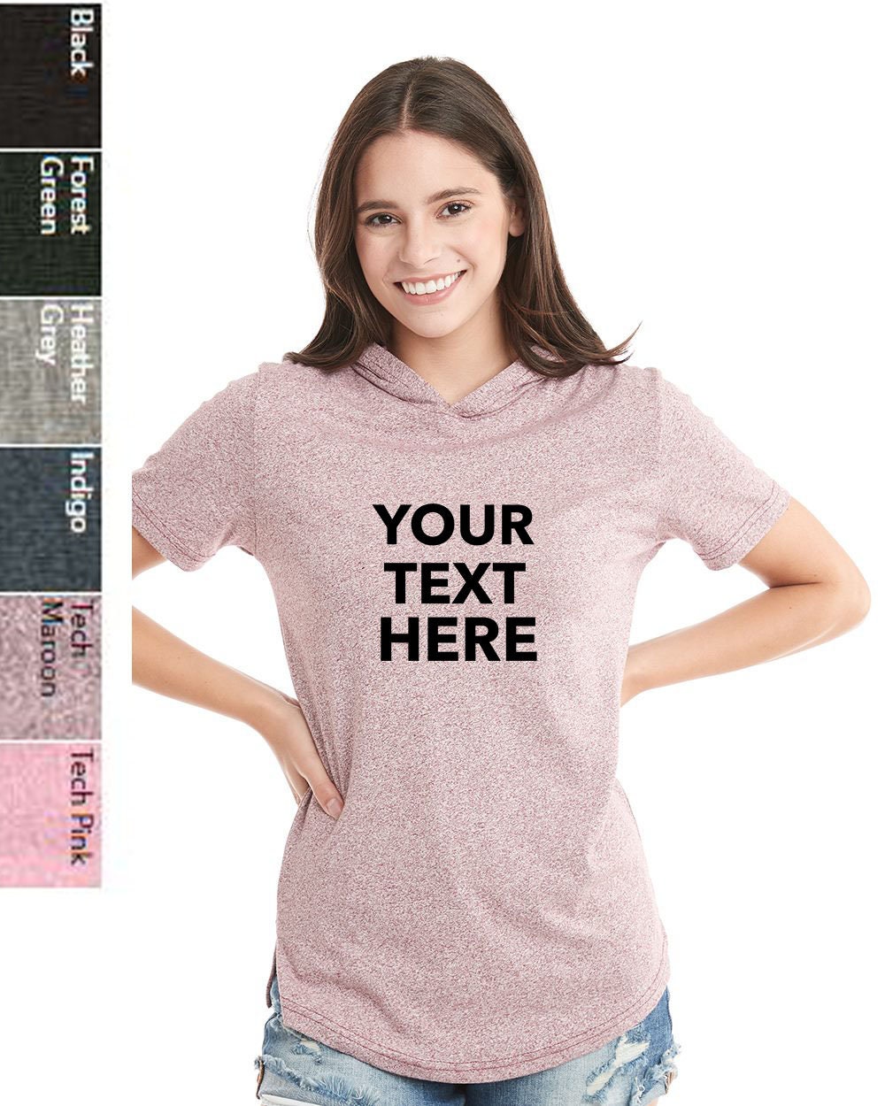 Short Sleeve Hoodie - Etsy