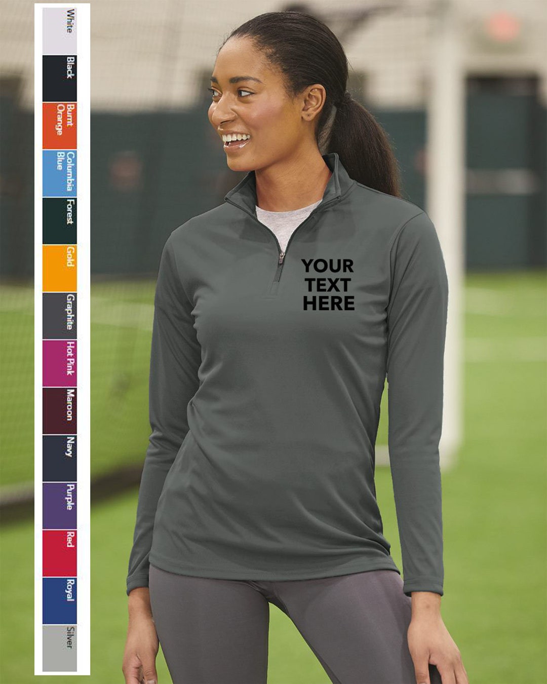 Custom Text, Logo, Design, Personalized Sport Performance