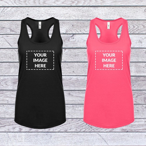 Custom Beach Tanks // Bachelorette Party Shirts Neon // | Etsy