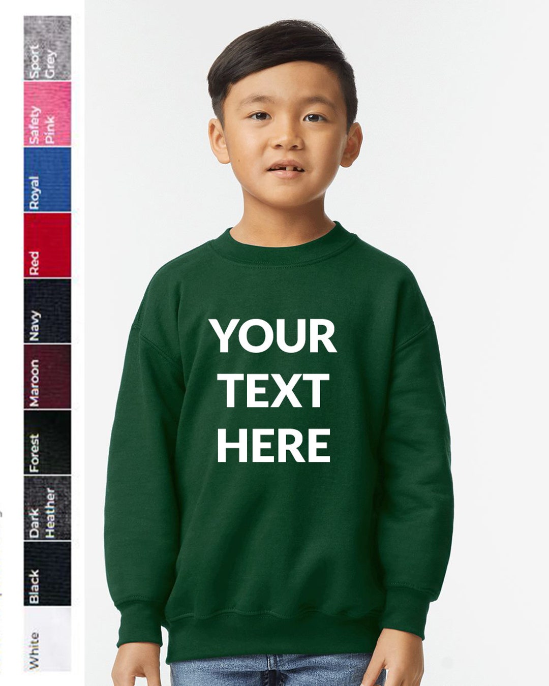 Custom Design Your Own Youth Sweater