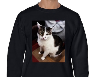 Custom Logo, Image, Picture, Photo, Deign, Personalized Sweatshirts, Gildan Unisex Heavy Blend Crewneck Sweatshirt - 18000