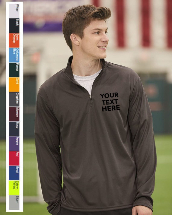 Quarter Zip Pullover Monogrammed Quarter Zip Mens Quarter Zip Mens