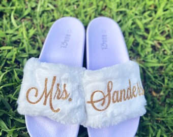 bridal slides shoes