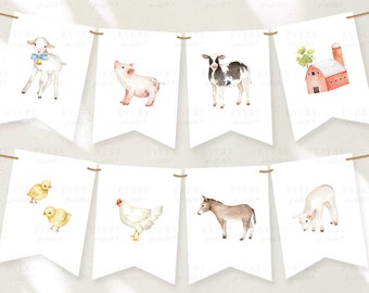 Farm Baby Shower - Etsy