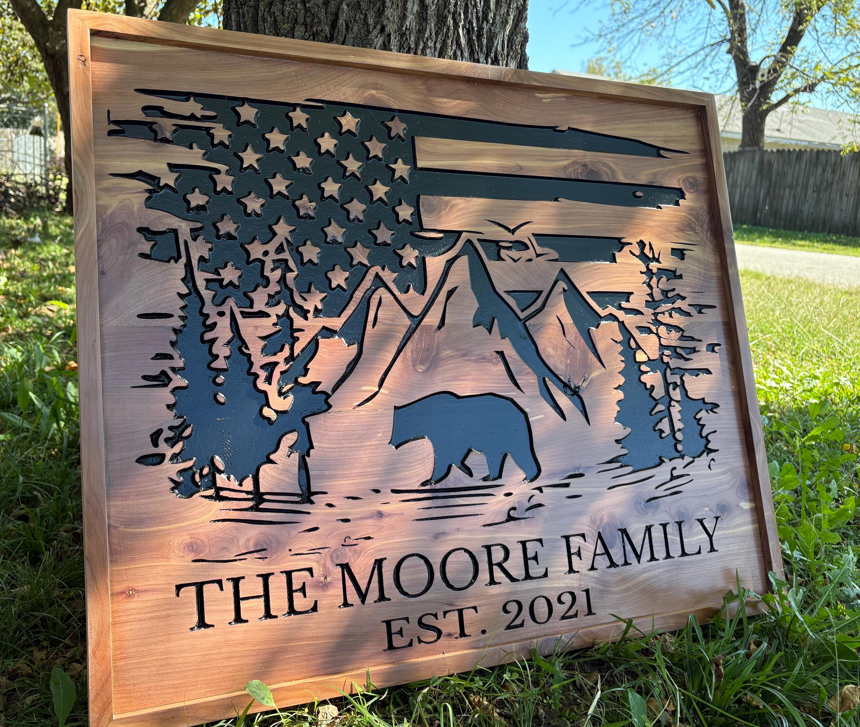 Family Name Signs - Etsy