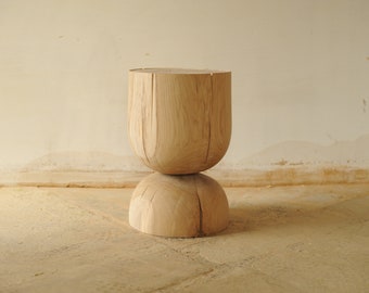 Massive wood ( oak) side table