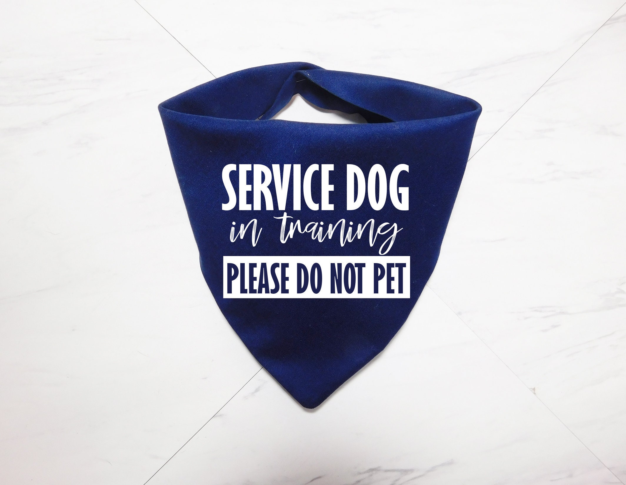 Service Dog in Training Bandana Service Dog in Training Etsy