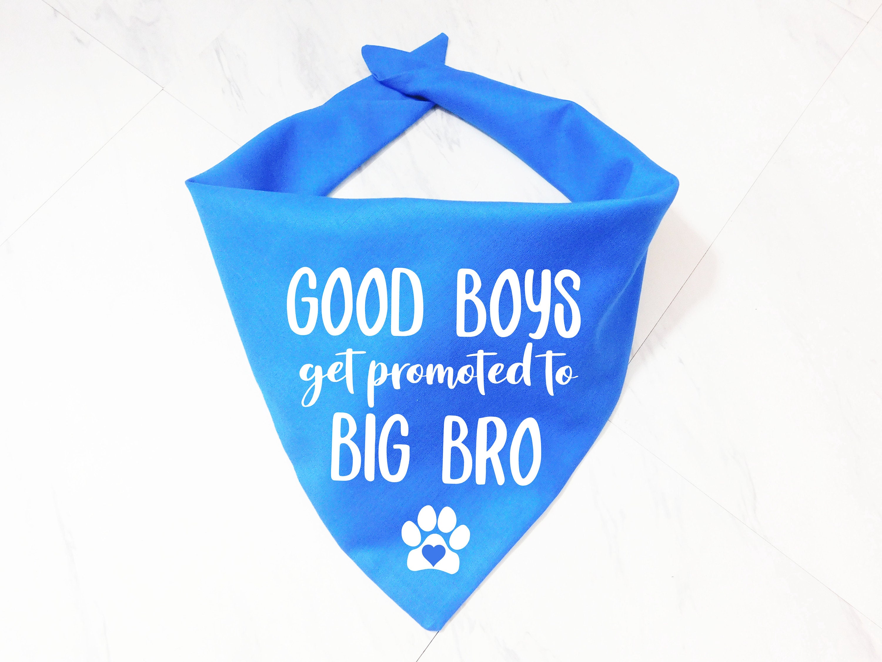 Preboun 20 Pcs Big Brother Dog Triangle Dog Bandana Assorted Colors Big