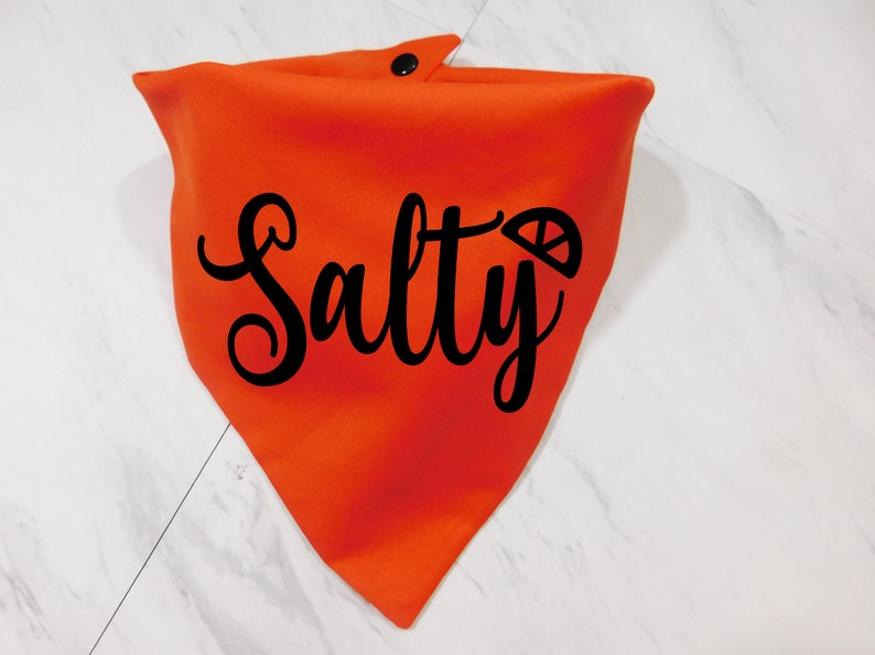 Cinco de Mayo Dog Bandana Additional Colors Available Salty Puppy Bandana Whoa Dog E Fiesta Dog Bandana Salty Dog Bandana