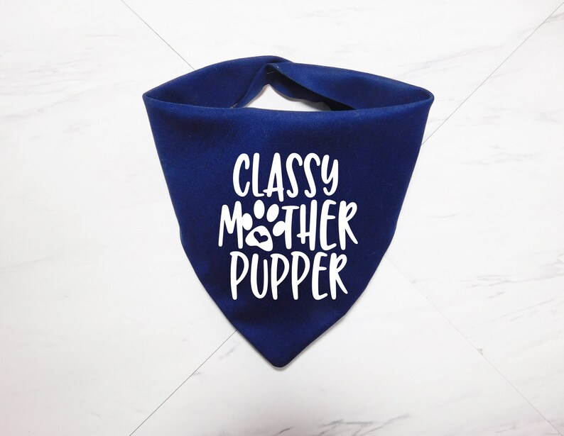 Funny Dog Bandana Boy Dog Bandana Male Dog Bandana Blue Etsy