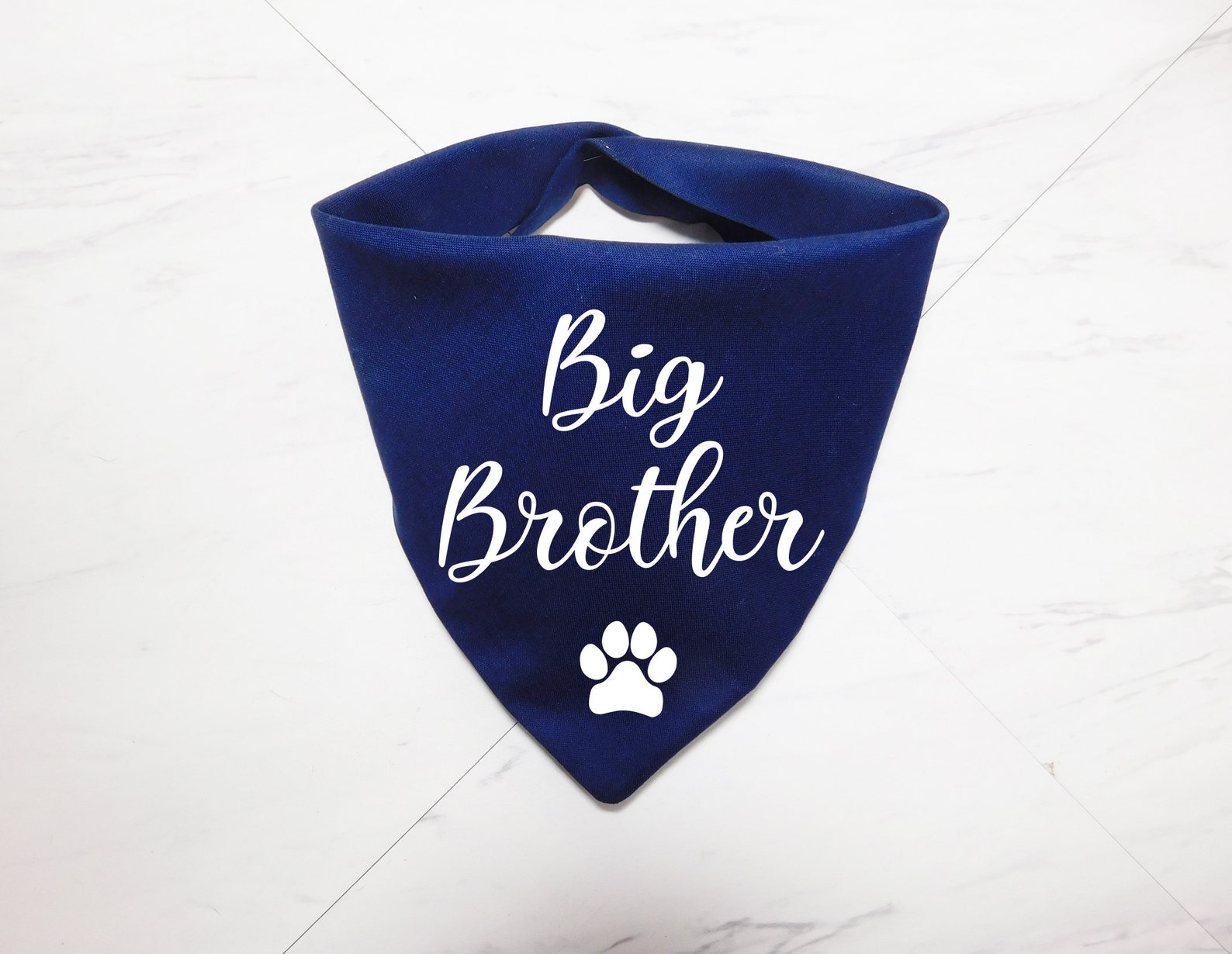 Big Brother Dog Bandana Whoa Dog E Etsy