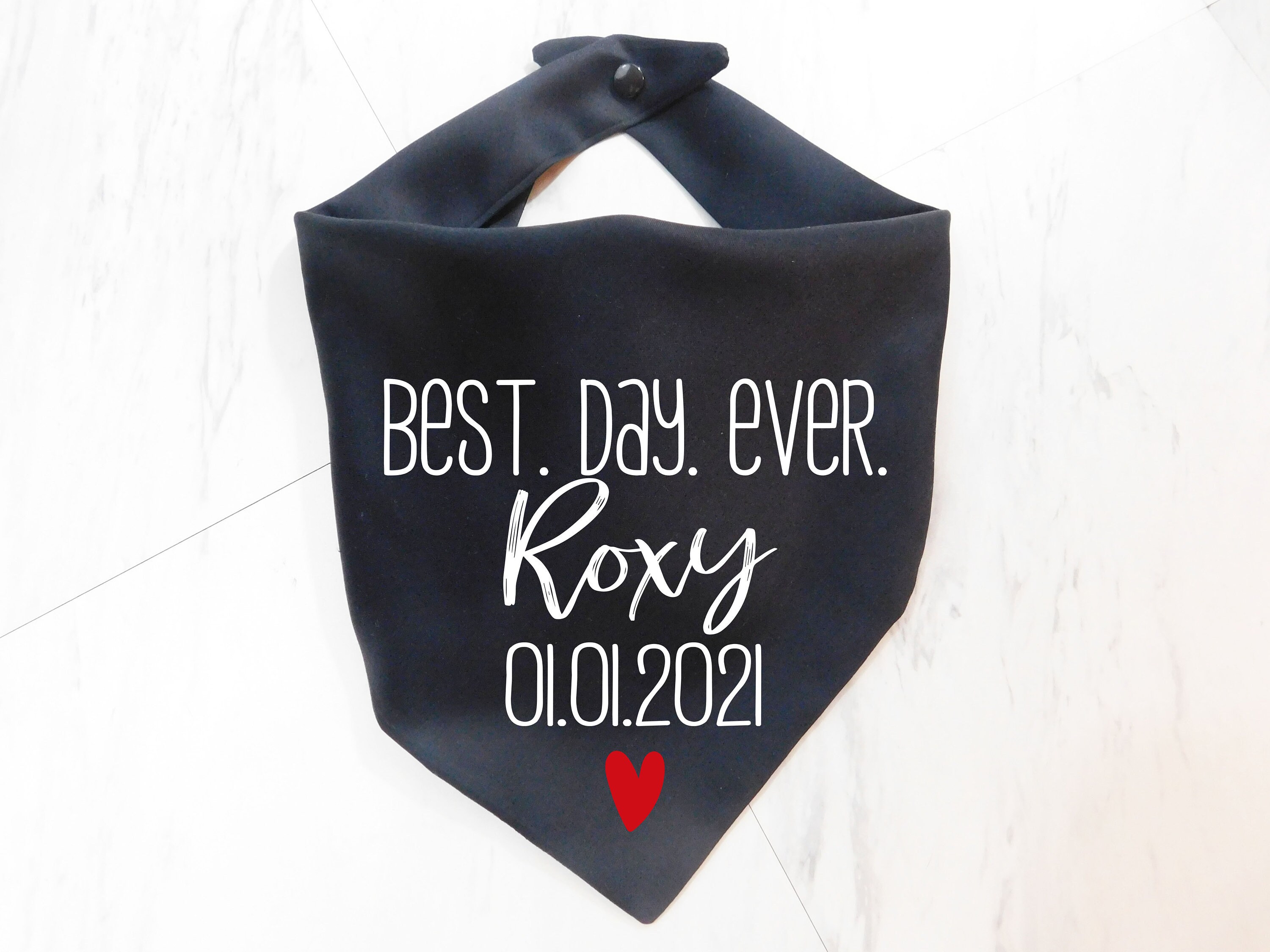 Gotcha Day Dog Bandana - It's My Gotcha Day Dog Bandana - Best Day Ever Dog Bandana - Custom Gotcha Day Bandana - Custom Name Bandana