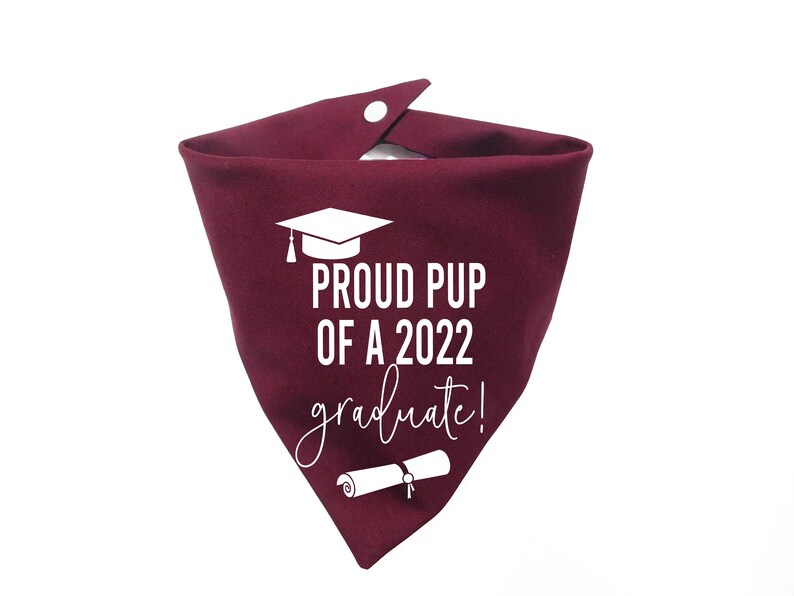 Graduation Dog Bandana 2022 Graduation Dog Bandana Class Etsy