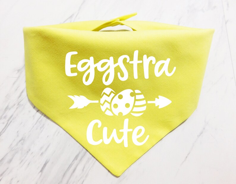 Eggstra Cute Dog Bandana Eggstra Cute Puppy Bandana Etsy