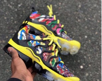 vapormax plus women's blue