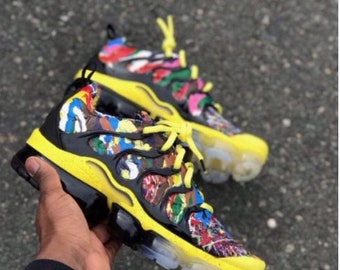 custom vapormax plus men's