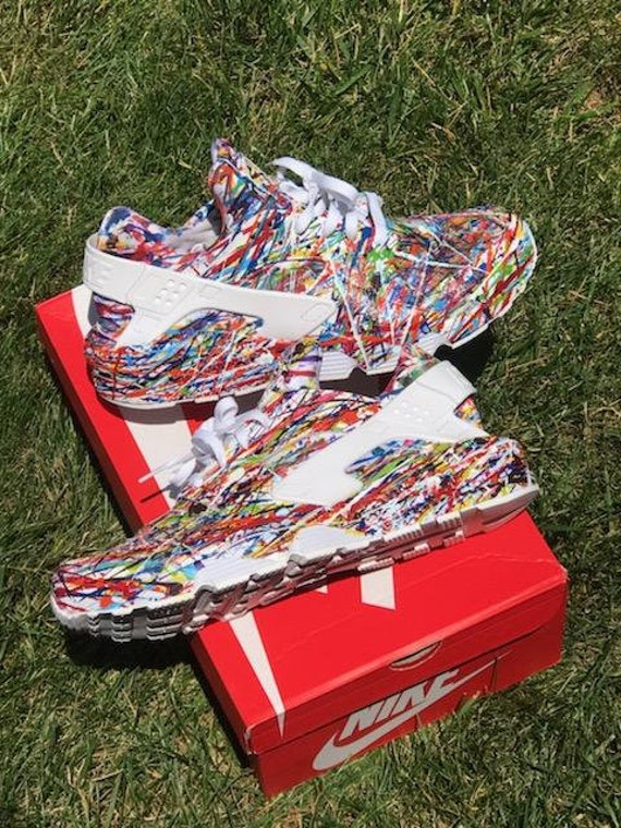 paint splatter huaraches