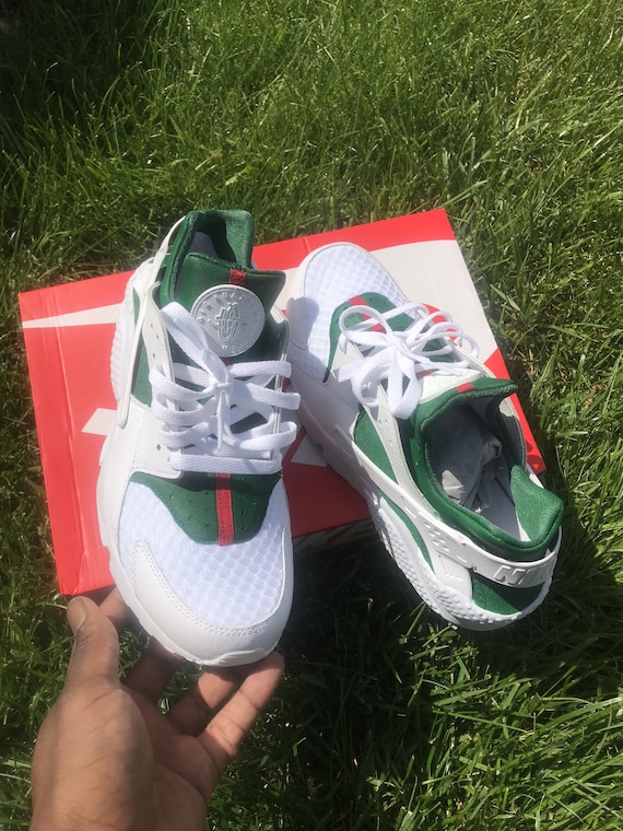 Custom huaraches cheap gucci
