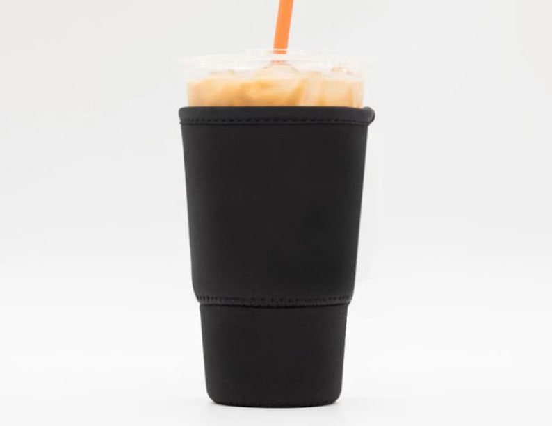 Blank Neoprene Iced Coffee Drink Soda Sleeve Cozy Perfect for Heat Transfer Vinyl for Customizing image 6