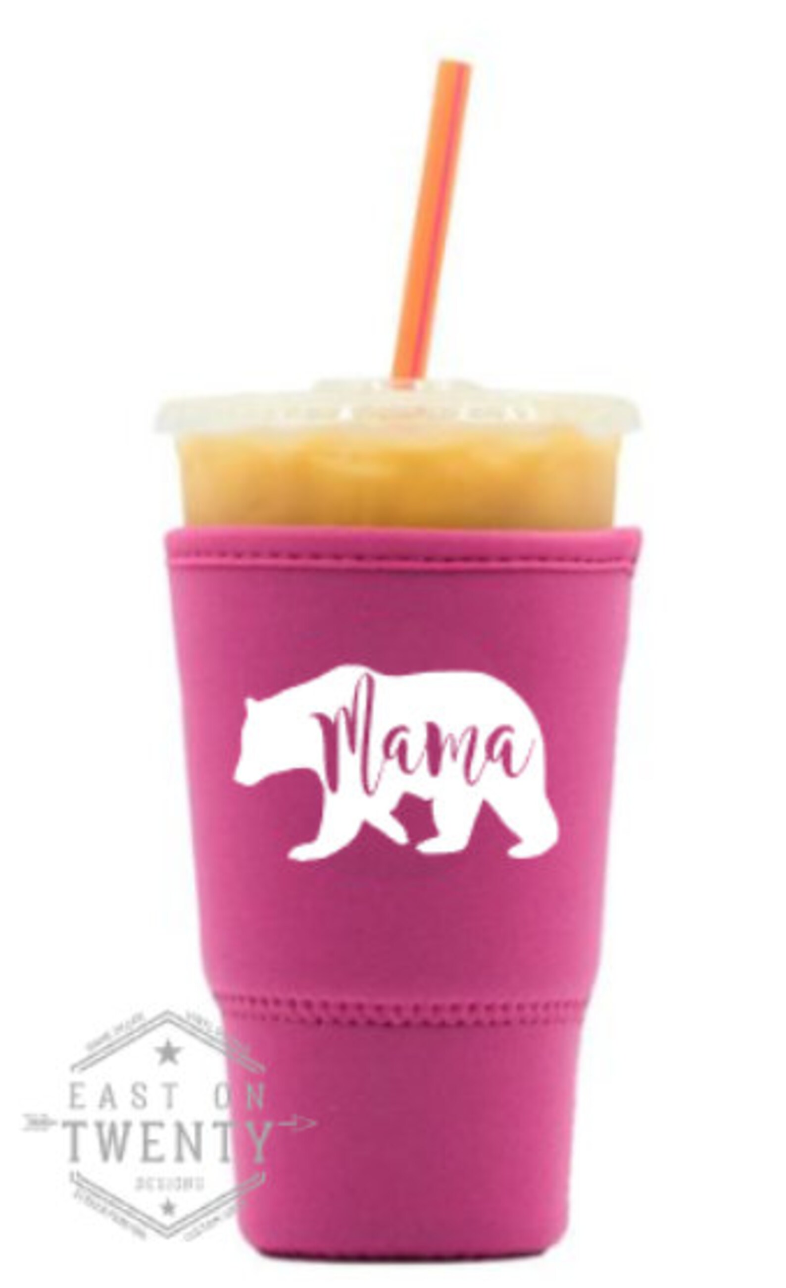 Mama Bear Iced Coffee Soda Drink Sleeve Original Java Sok Cup | Etsy