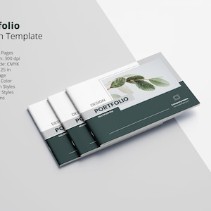 Professional Design Portfolio Template | Showcase Your Creative Work | Work Portfolio,   |  Indesign Template |  Instant Download