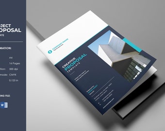 Business Proposal Template | Professional Company Proposal, Ms Word & InDesign (Instant Download)
