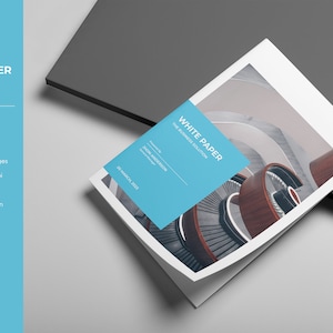 Business White Paper Template , Company Profile, Corporate brochure |  MS Word and Indesign Template | |  Instant Download