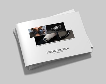 Product Catalog Brochure Template | Multipurpose Product Display Brochure,   Photoshop & Elements Template , Instant download V01