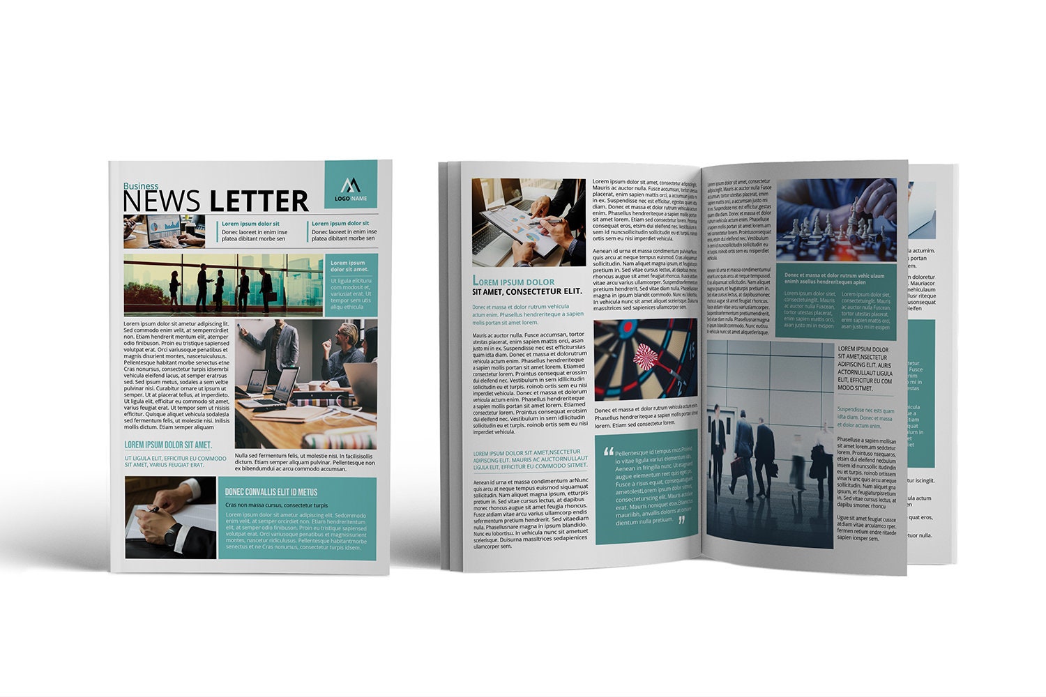 Business Newsletter Template Corporate Newsletter Ms Word and Adobe Business Newsletter Template Corporate Newsletter Ms Word and Adobe