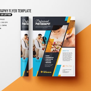 Photography Flyer Template: Business Promotion (Photoshop .psd)