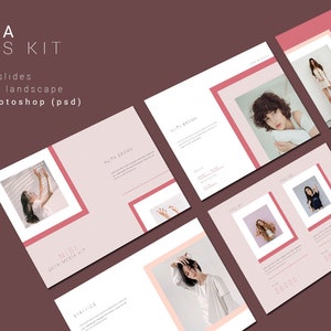 Printable Media Kit Template Fashion Blogger Media Kit - Etsy