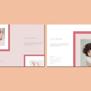 Printable Media Kit Template Fashion Blogger Media Kit, , Influencer ...