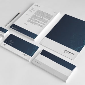 Plantilla de identidad corporativa / Conjunto de papelería corporativa / Identidad de marca / Plantilla de Illustrator , DESCARGA INSTANTE V07