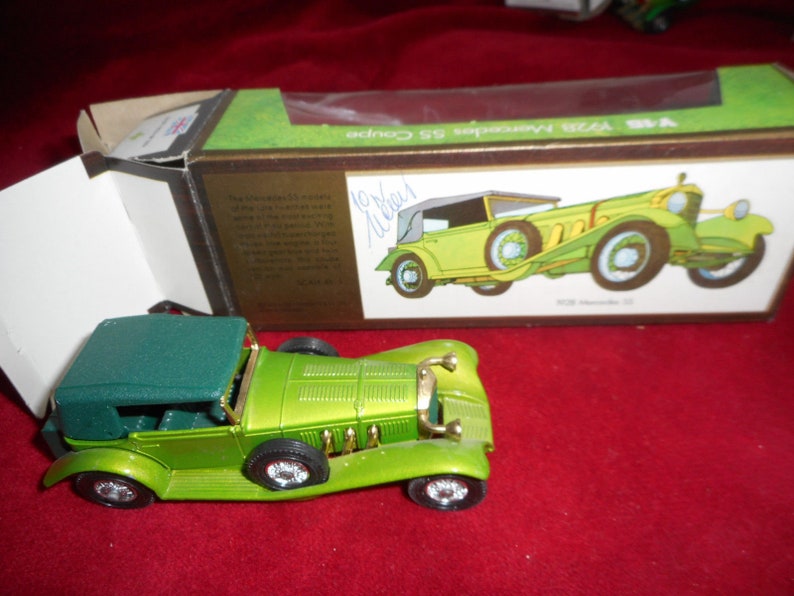 matchbox 1928 mercedes ss coupe